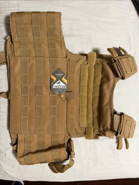 Condor MOPC-003 Modular Operator Plate Carrier Tan NWT MOLLE Tactical